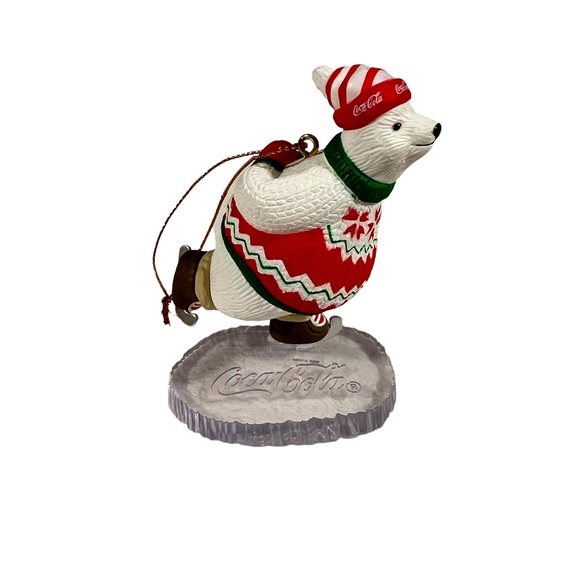 Coca Cola Holiday Cocacola Polar Bear Collection Ornament Poshmark